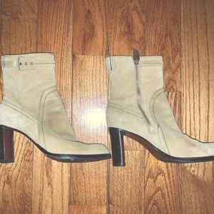 Cole Haan Tan Booties